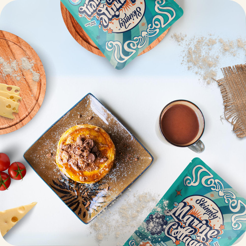 Skinnly Marine Collagen Hydrolized Peptides Powder, Wild-Caught, Unflavored, 8oz